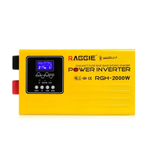 Инвертор (преобразователь) RAGGIE RGH-2000W 24V c правильной синусоидой+зарядное устройство