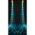 Гирлянда-водопад (Curtain-Lights) Itrains-480-M внутренняя, пер.:прозрачный, 3*3м (Разноцветная)