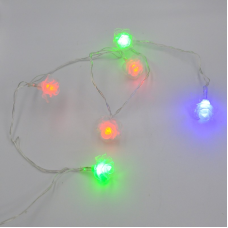 Гирлянда-нить (String-Lights) 20Parts-6 внутренняя, пер.:прозрачный, 3м (Разноцветная)