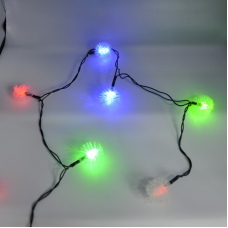 Гирлянда-нить (String-Lights) 40Plastic-1 внутренняя, пер.:черный, 5м (Разноцветная)