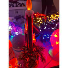 Acrylic LED Candle Decor (свеча)