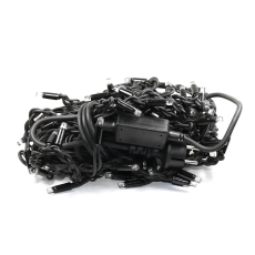 Гирлянда Дождь черный провод 3,3мм с вилкой 120LED