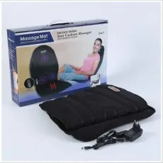 Массажная накидка на кресло с подогревом Seat Cushion Massage 2 в 1