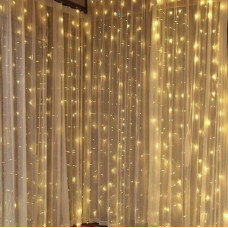 Светодиодная гирлянда Водопад 3*2м 240 Led Теплый Белый