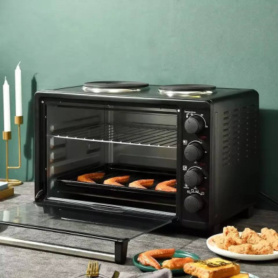 Комбінована електроплита з духовкою LB60003 (30 л, 3100 Вт, 2 конфорки) №1