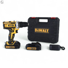 Шуруповерт аккумуляторный DeWalt 24V  в кейсе, 2 аккумулятора 5.0Ah