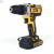 Шуруповерт акумуляторний DeWalt 21V з набором інструментів у кейсі, 2 акумулятори 2.0Ah