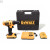 Шуруповерт аккумуляторный DeWalt 24V с набором инструментов в кейсе, 2 аккумулятора 5.0Ah
