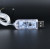 Гирлянда Rossa 50м 500 LED теплый желтый + RGB, пульт, USB, медный зеленый провод