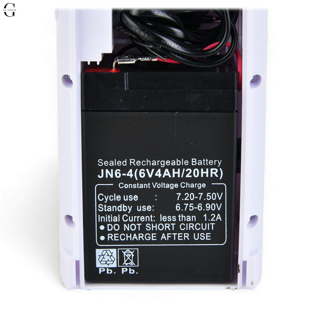 Автономный LED-фонарь Almina с солнечной панелью 8Вт, PowerBank, аккумулятор 6V 4Ah