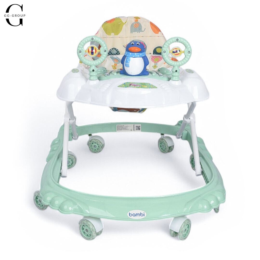 Детские ходунки Bambi M3168 Penguin бирюза