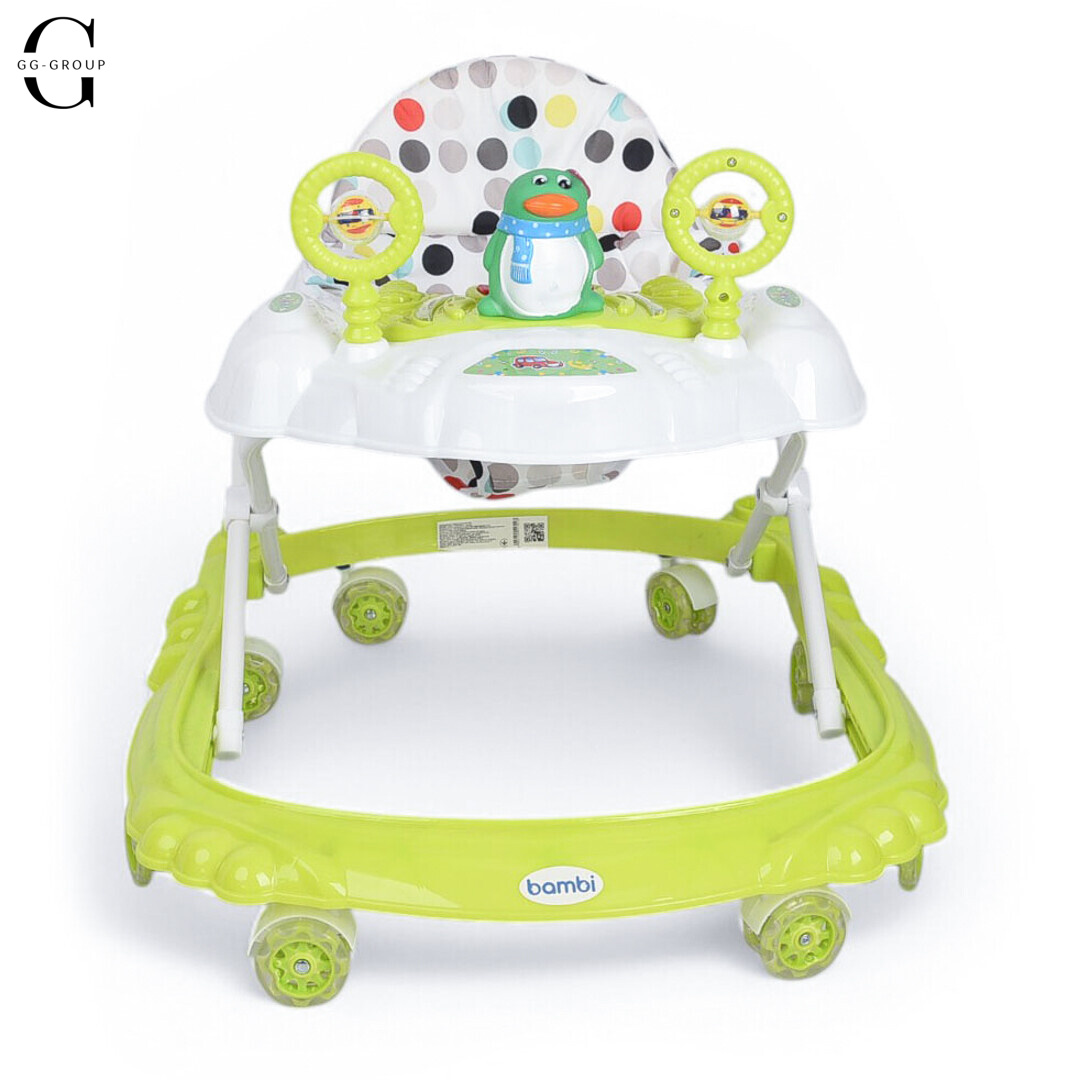 Детские ходунки Bambi M3168 Penguin салатовые