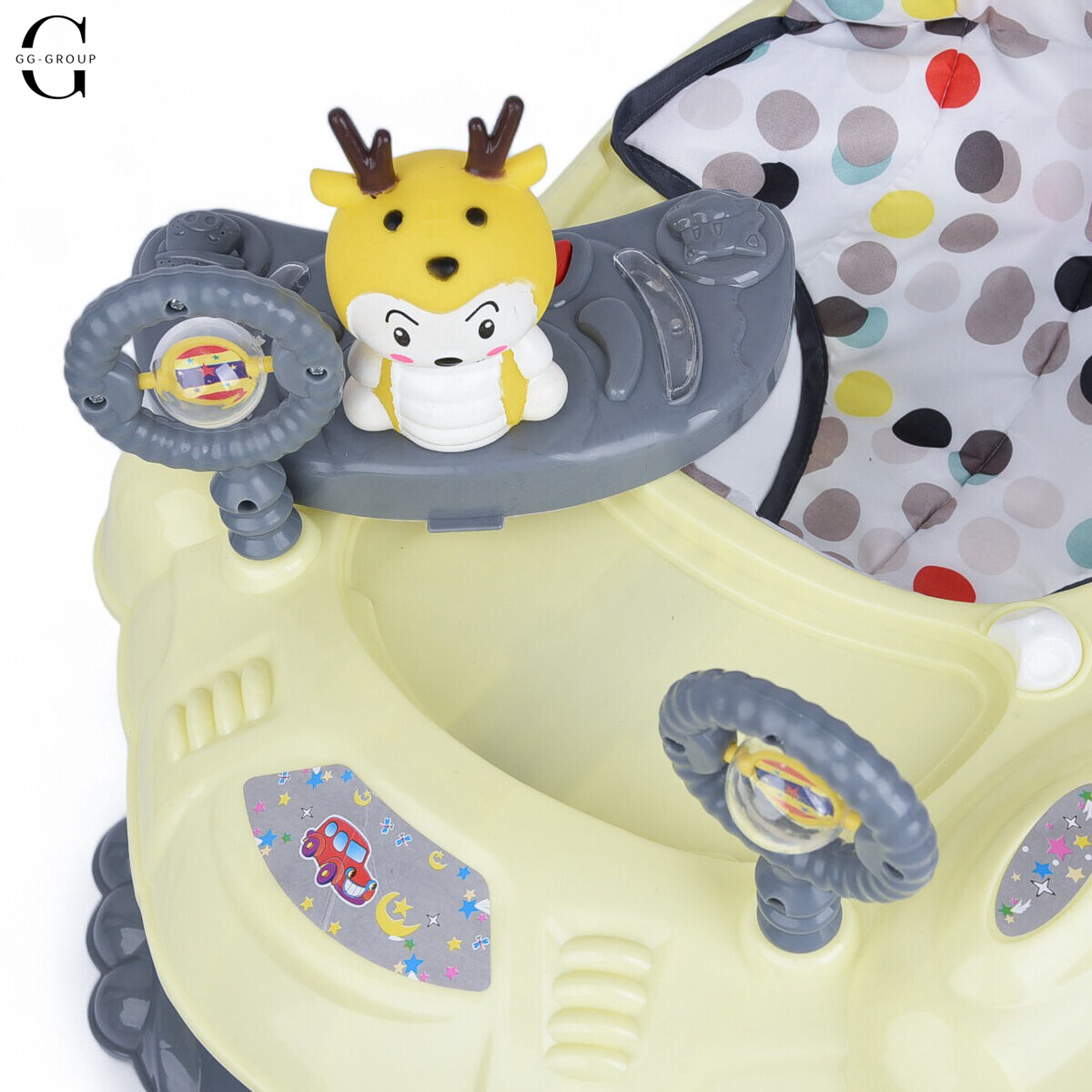 Детские ходунки Bambi M3168 SONIK  Жовто-Сірий