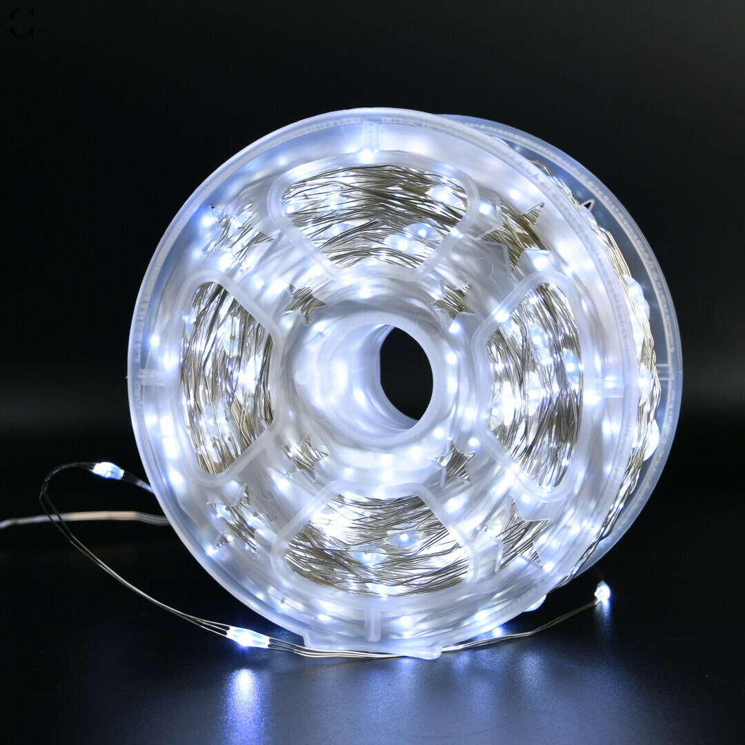 Гірлянда «Роса» 100 м/1000 High-Brightness LED, IP44, білий