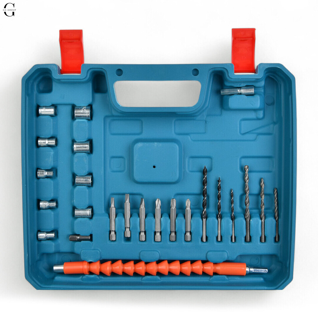 Шуруповерт акумуляторний VOLLYX 48VF 2 акумулятори, кейс,
