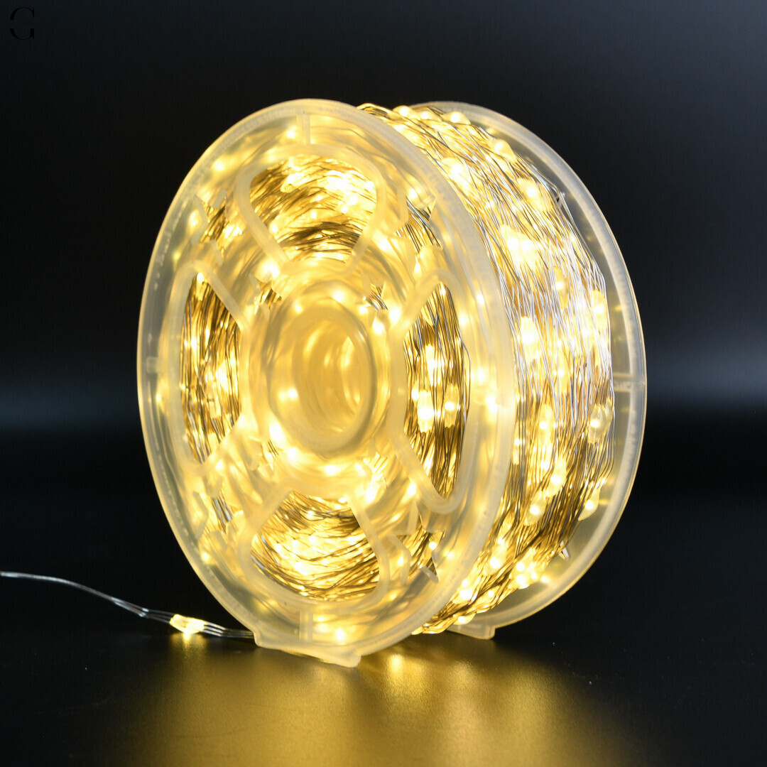 Гирлянда Росса 100 м/1000 LED (Теплый белый свет, IP44, High-Brightness LED)