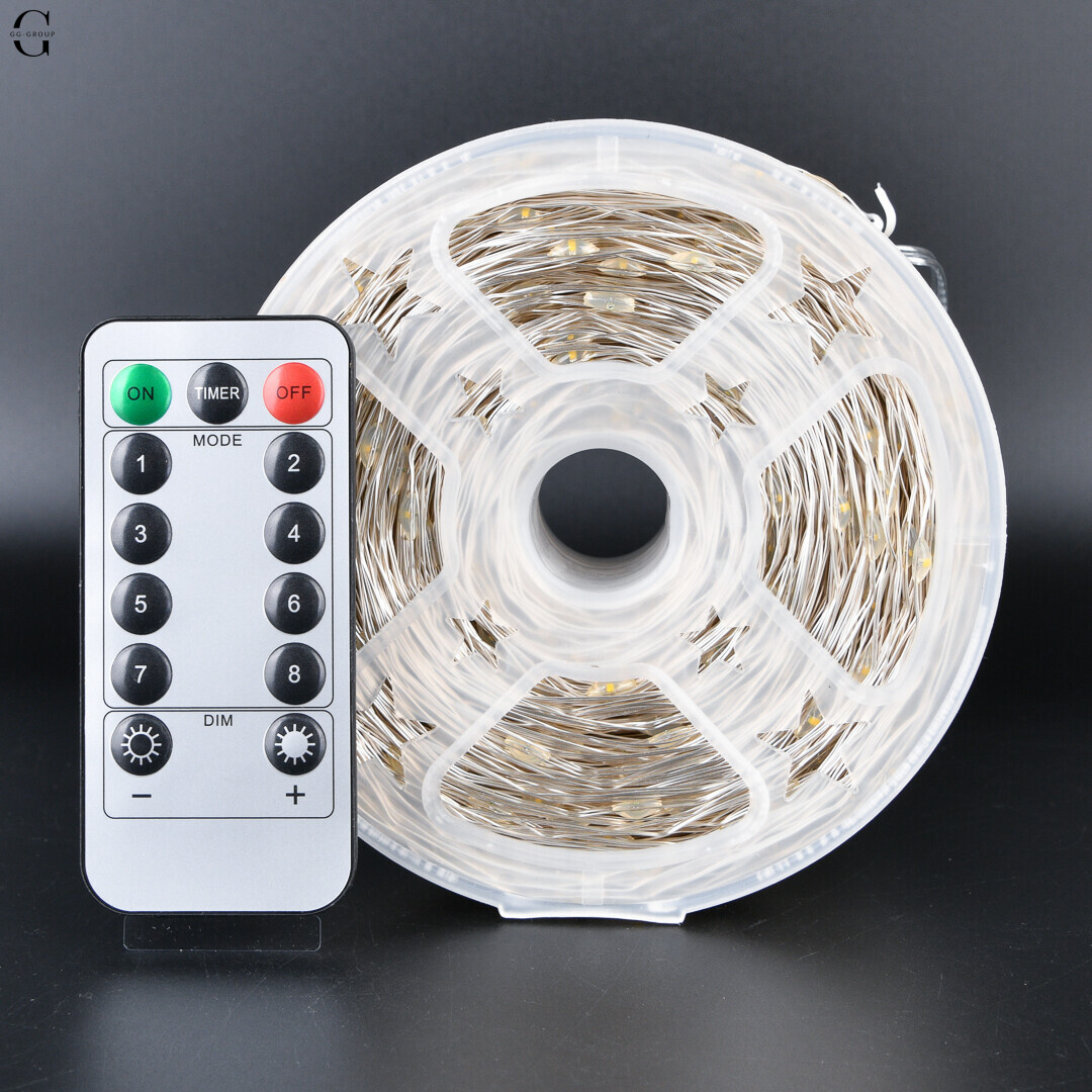 Гірлянда «РОСА 200 метрів тепла» USB-2000 LED, Світло, MiniLED / High-Brightness