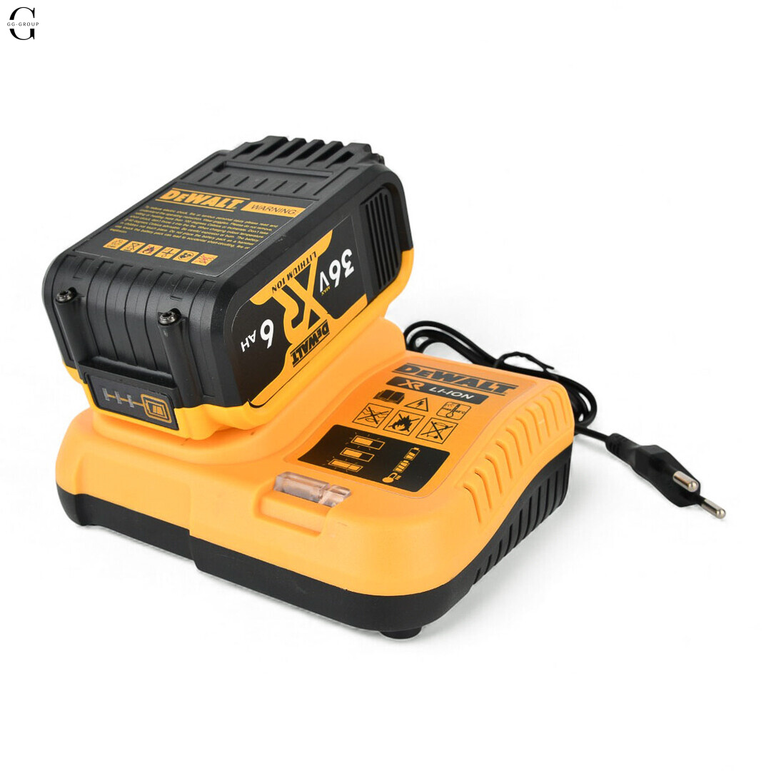 DeWALT гайковерт аккумуляторный 36V бесщеточный с кейсом, 2×5Ah аккумуляторами