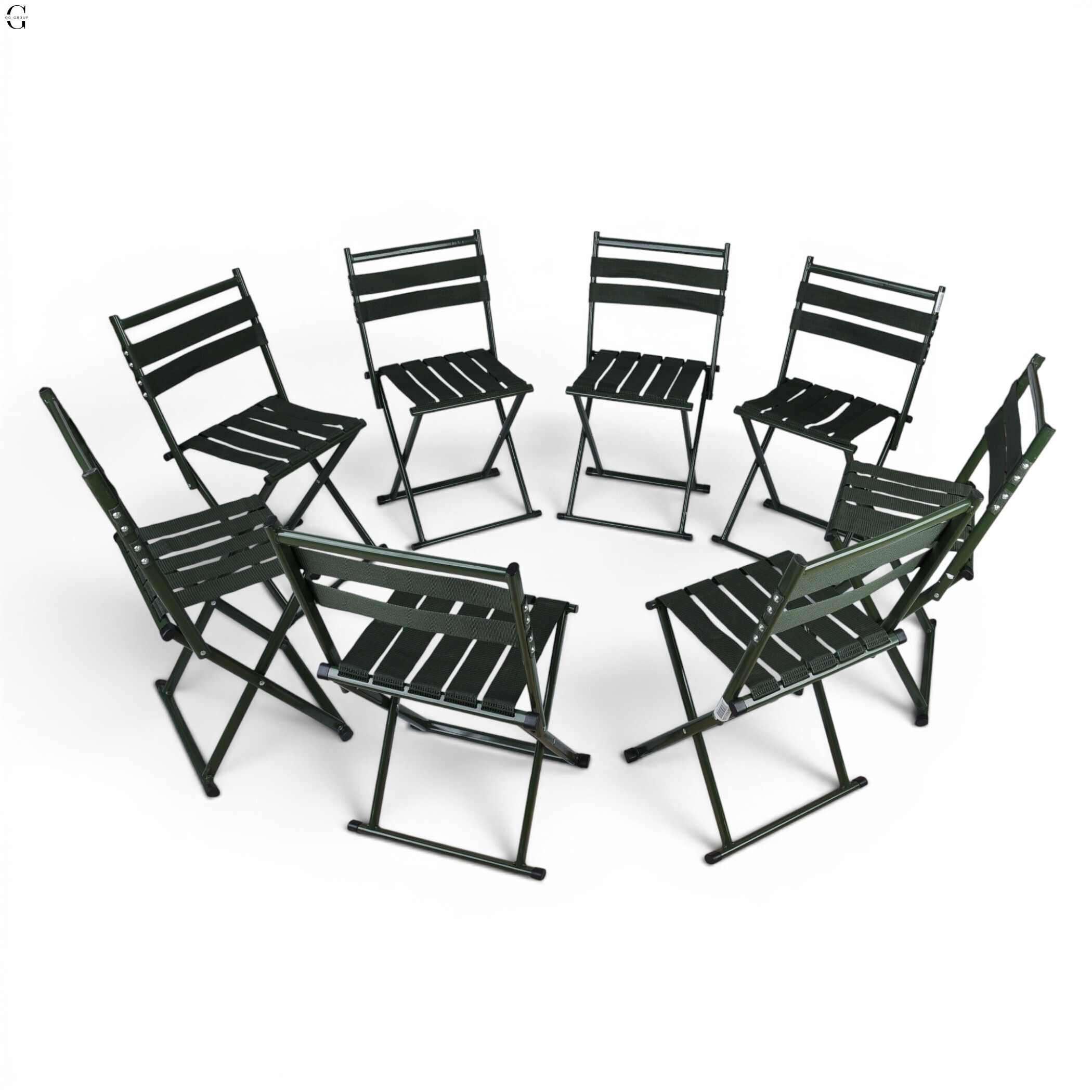 Кемпинговый комплект Travel Table Set – складной стол HDPE 180 см и 8 туристических кресел