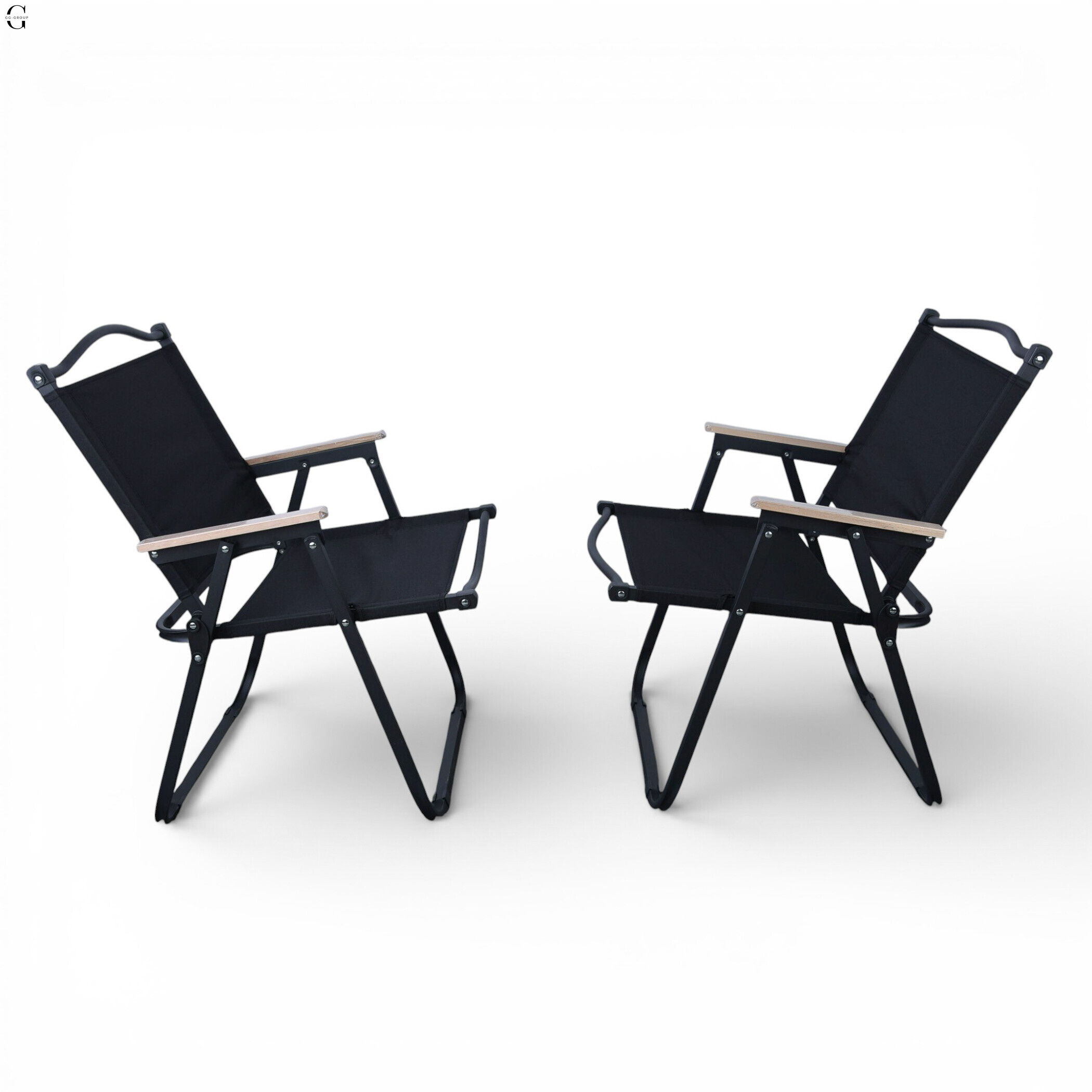 Набор складных кемпинговых стульев Outdoor Relax Pro — 2 туристических стула для рыбалки и отдыха.