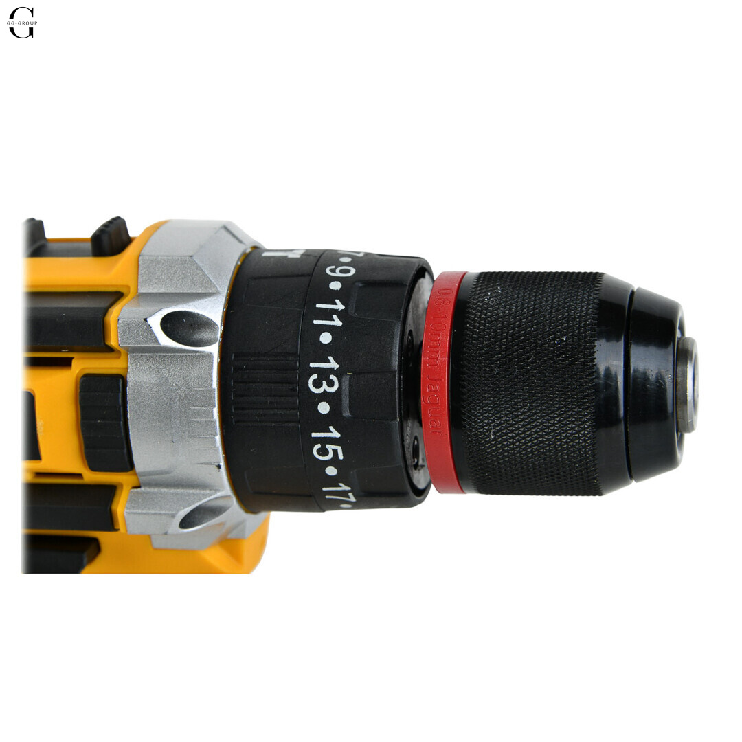 Шуруповерт ударный DeWALT 21V + 2 АКБ 2Ah + Металлический патрон