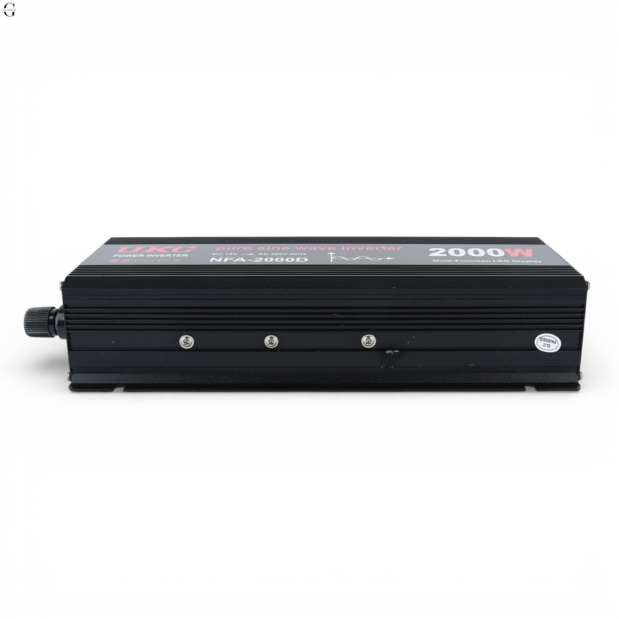 Инвертор напряжения UKC NFA-2000D 2000W (чистая синусоида) 12V → 220V