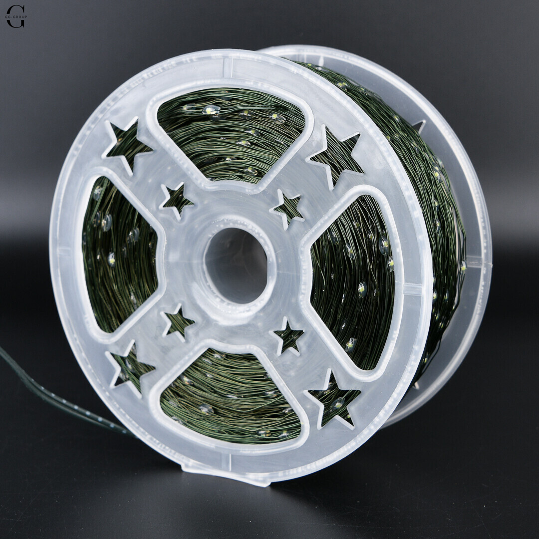Гірлянда «РОСА 200 метрів тепла» — 2000 LED, Мережа, MiniLED / High-Brightness