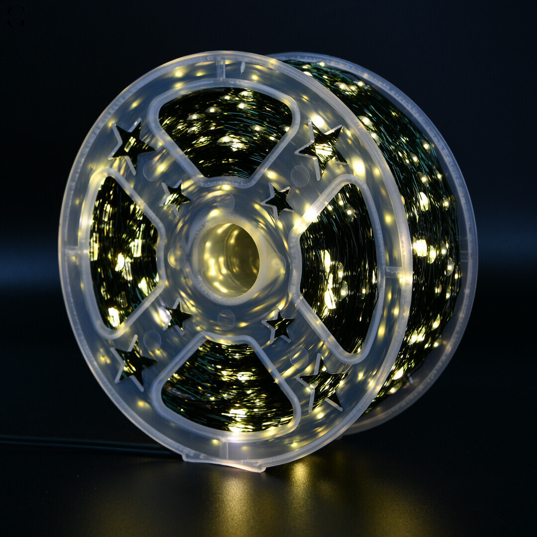 Гірлянда «РОСА 200 метрів тепла» — 2000 LED, Мережа, MiniLED / High-Brightness