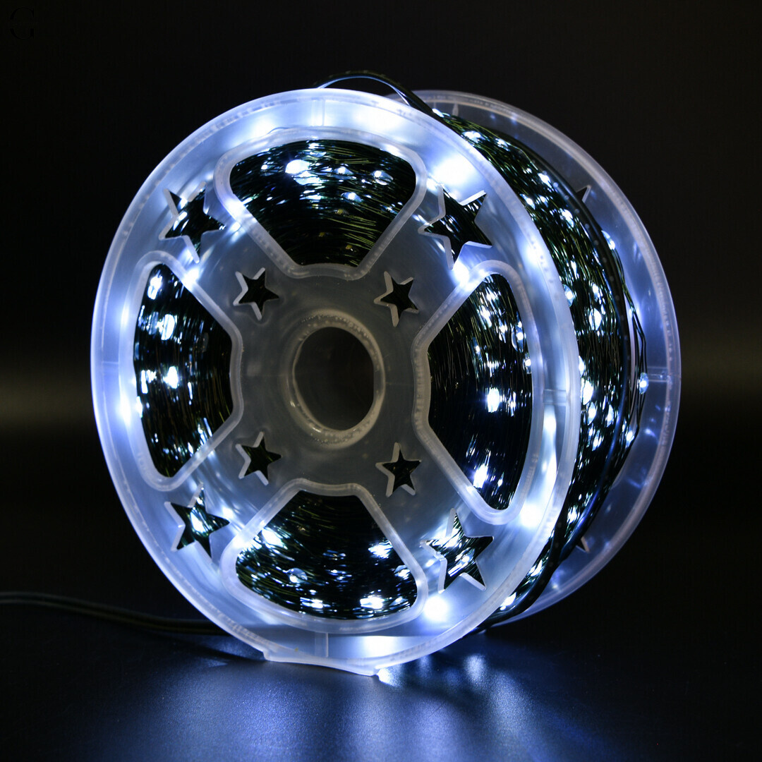 Гірлянда «РОСА 200 метрів біла» — 2000 LED, Світло, MiniLED / High-Brightness