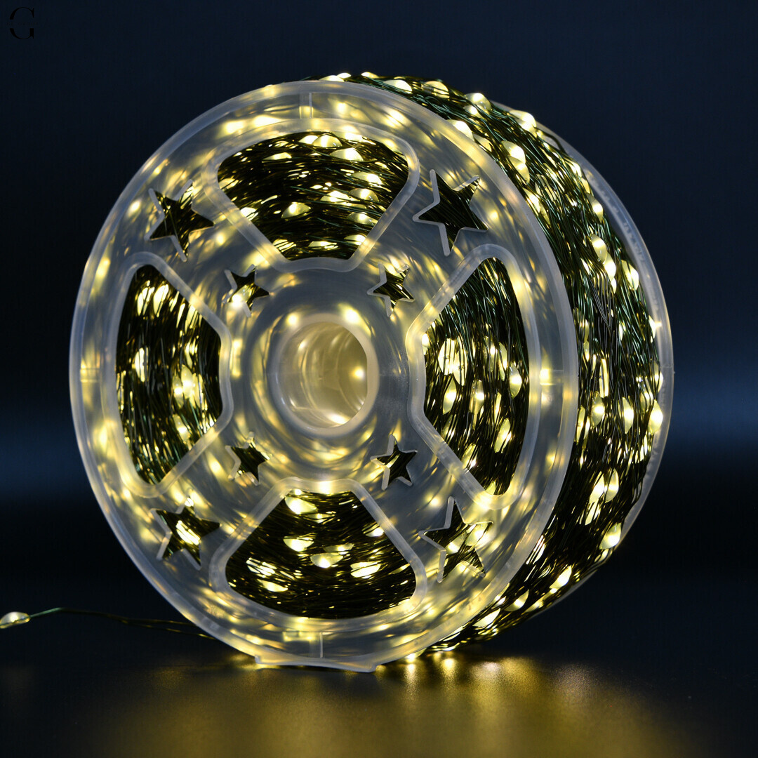Гірлянда «РОСА 200 метрів тепла» — 2000 LED, Мережа, MiniLED / High-Brightness