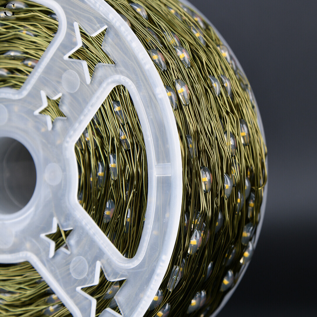 Гірлянда «РОСА 200 метрів тепла» — 2000 LED, Мережа, MiniLED / High-Brightness