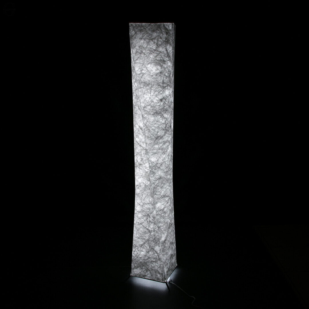 Торшер с LED подсветкой 130 см, USB+адаптер, теплый/холодный свет, регулировка яркости, пульт.