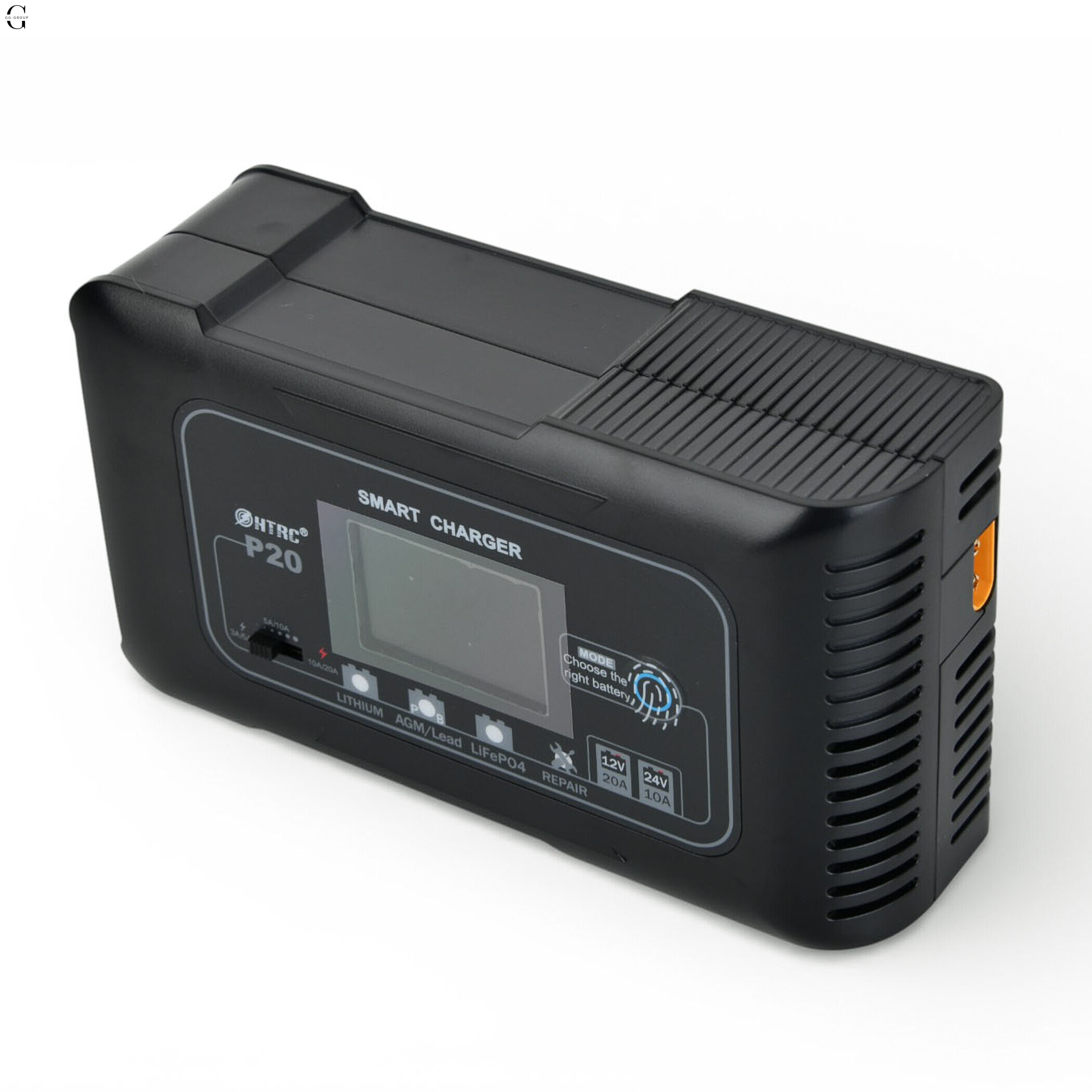Умное зарядное устройство HTRC P20 Smart Charger 12V/24V, 20A, для AGM, GEL, LiFePO4 и Lithium