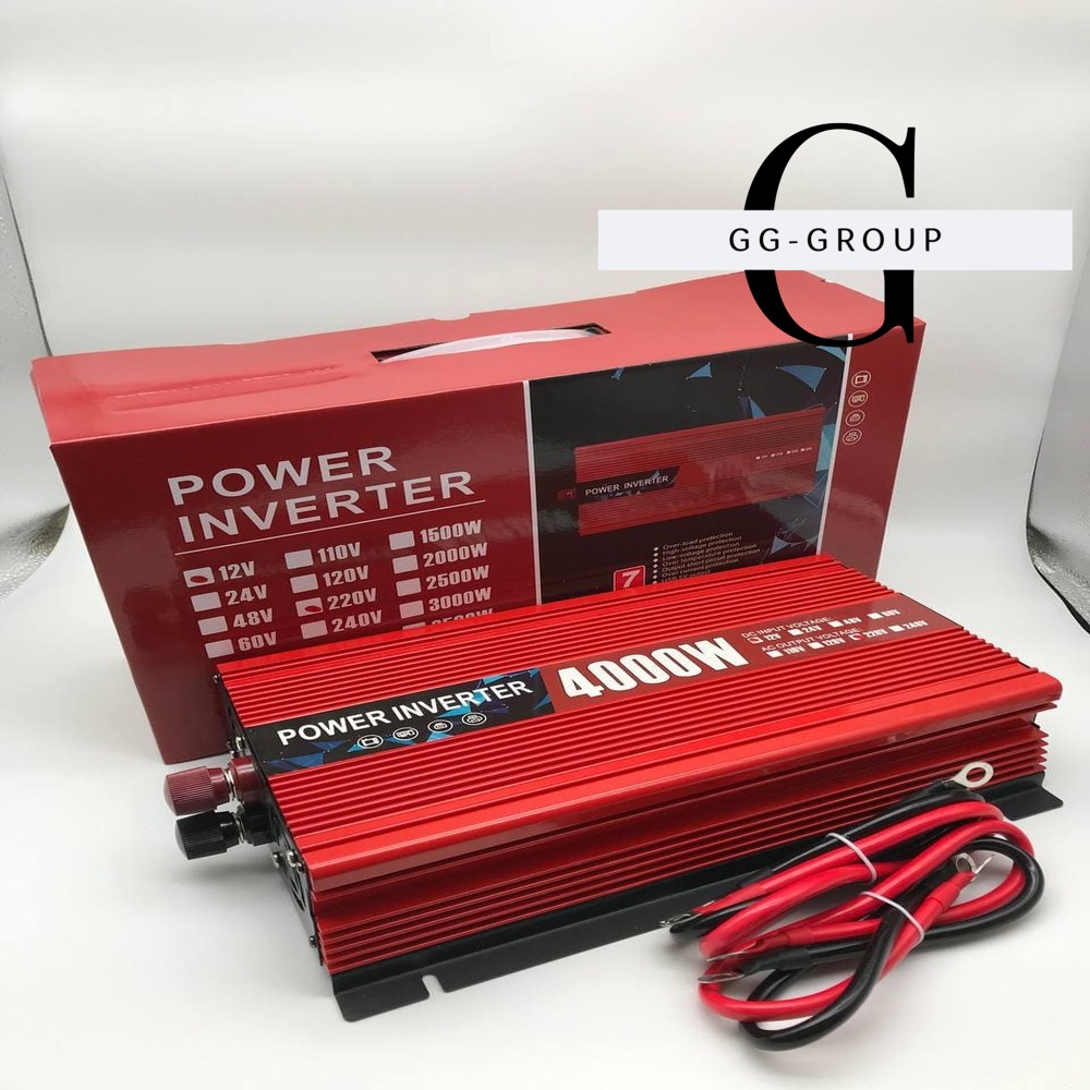 Автомобильный инвертор преобразователь напряжения Digital 4000W