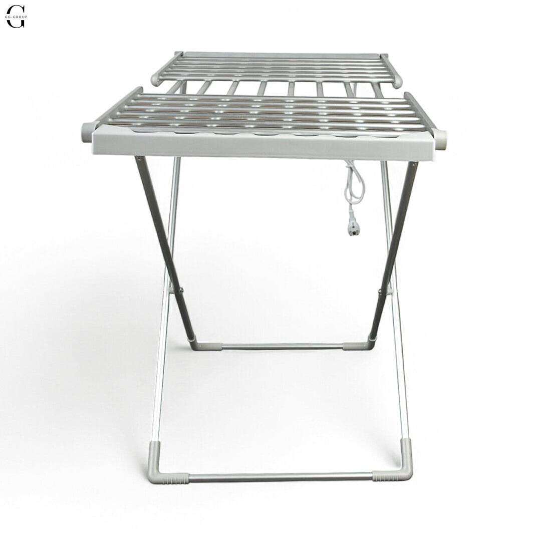 Електросушарка для білизни Heated Airer з крилами, 230 Вт, алюміній.