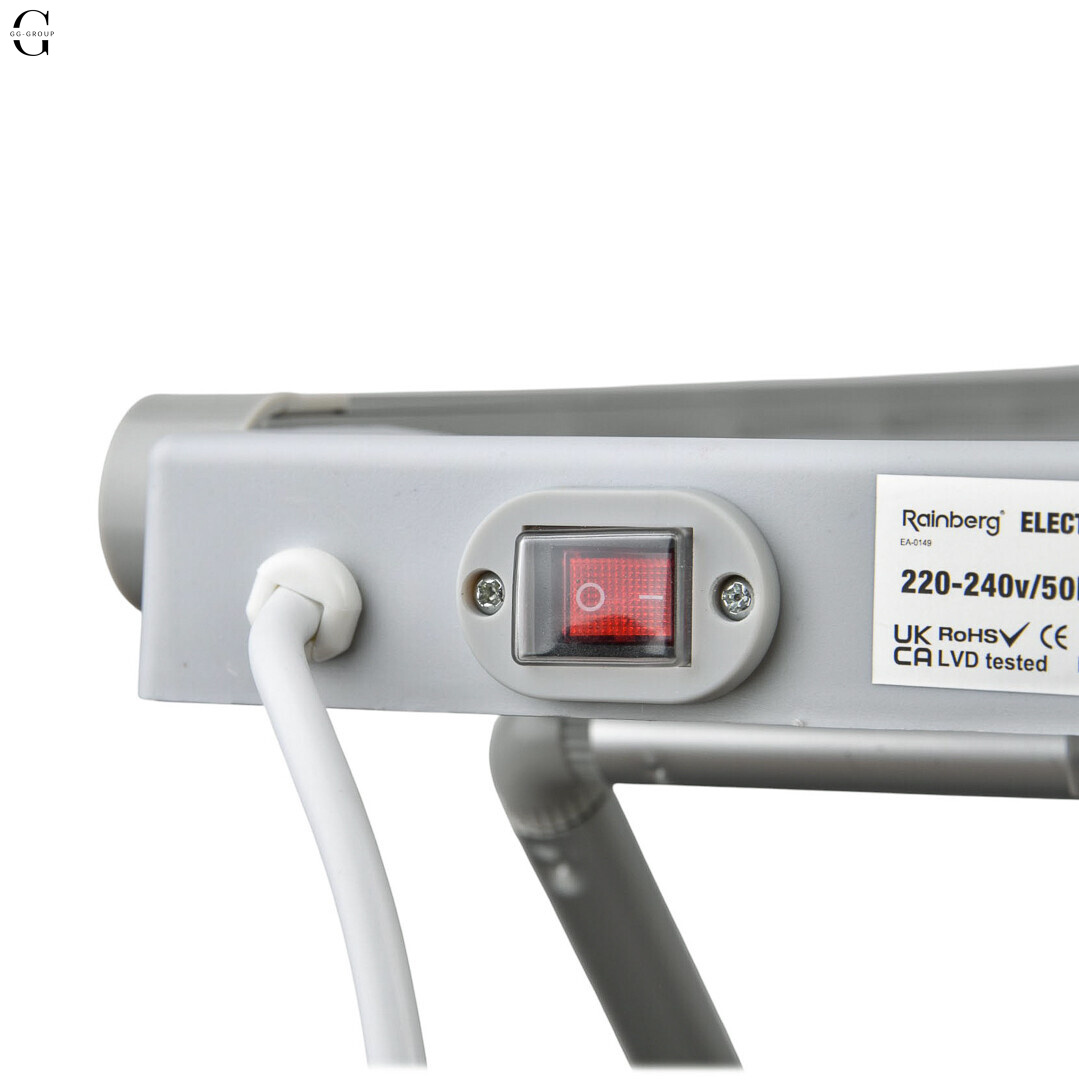 Електросушарка для білизни Heated Airer з крилами, 230 Вт, алюміній.