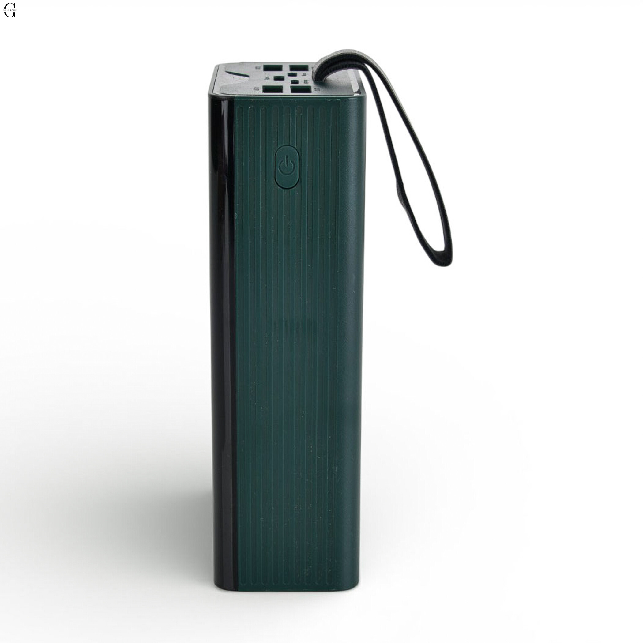 Power bank Повербанк40000 мА·рік з LED-дисплеєм та вбудованими кабелями