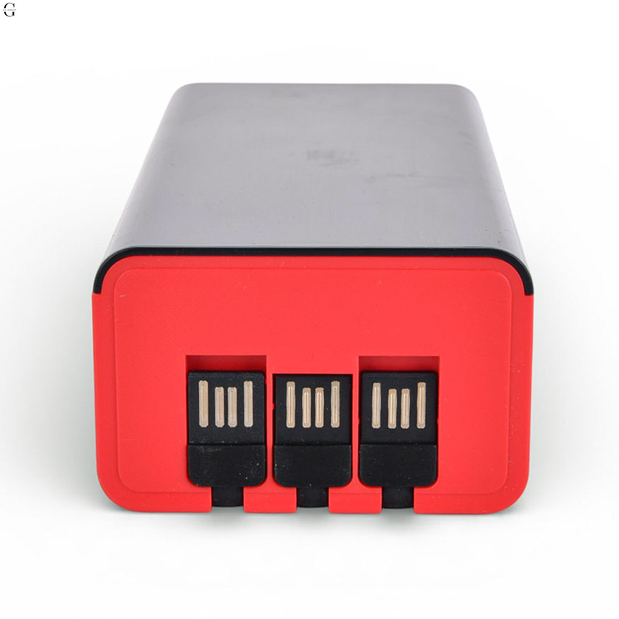 Power bank Повербанк40000 мА·рік з LED-дисплеєм та вбудованими кабелями