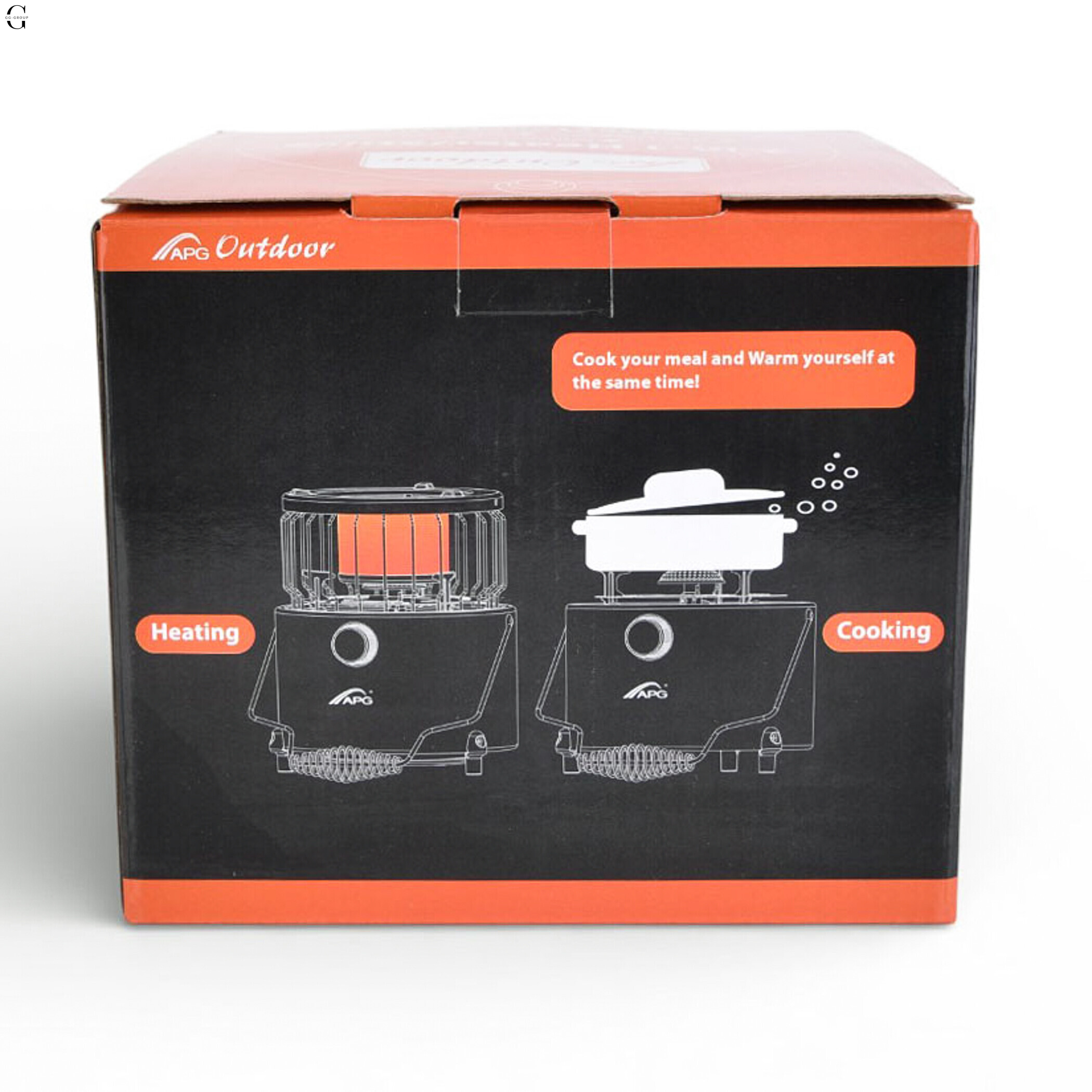 Газовый обогреватель-плитка APG Outdoor 2-в-1 Heater/Stove (APG-2000G)