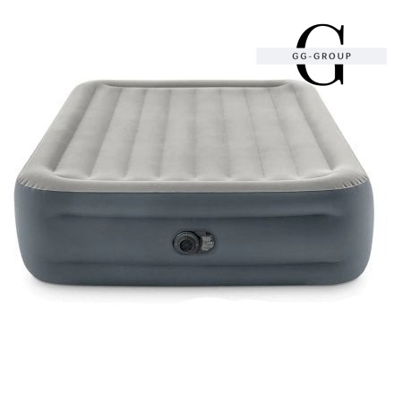 Intex Ліжко 64126 NP/ND (2) 152х203/206х46см, вбудований електричний насос 220V, двоспальний