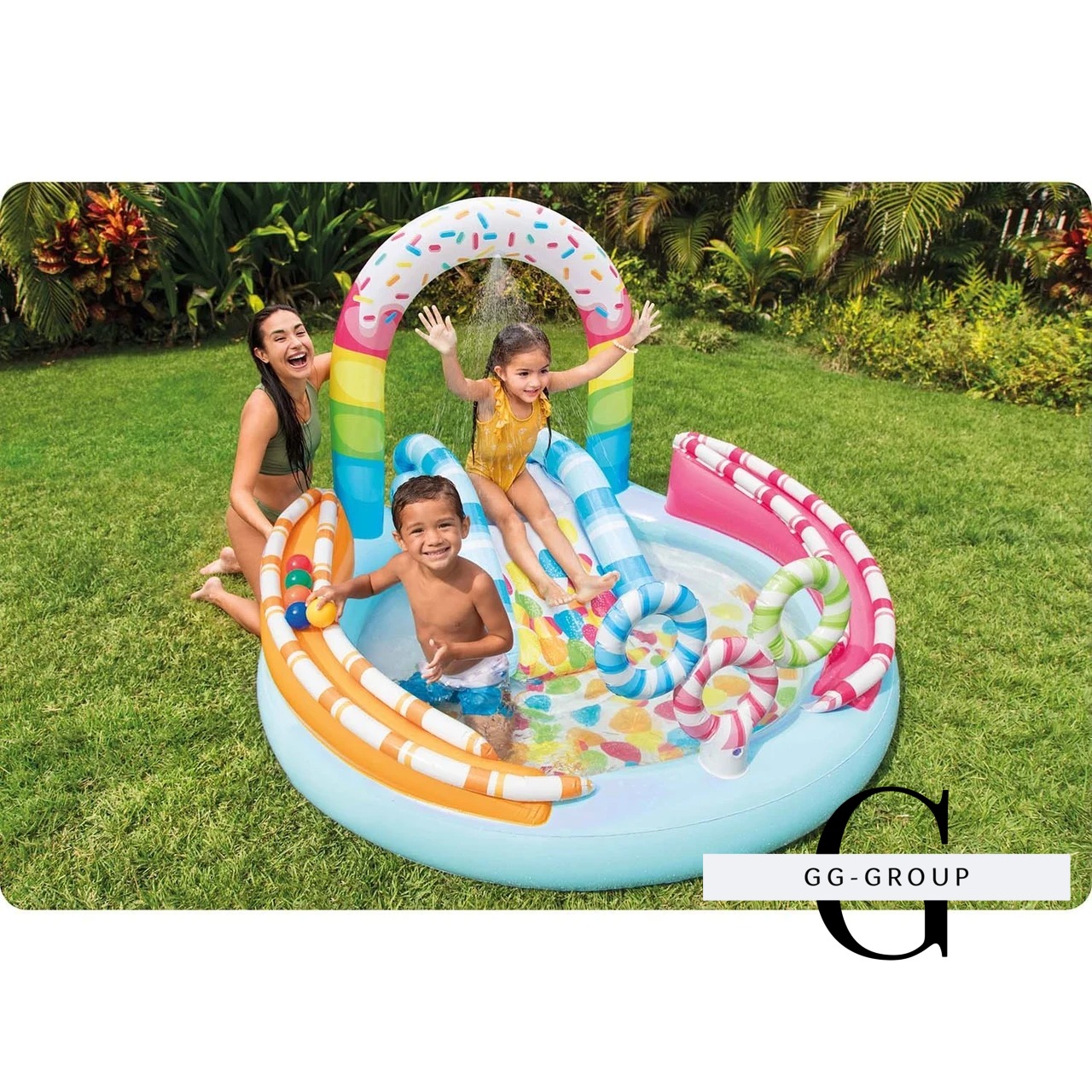 Intex Игровой центр 57144 NP (2) 170x168x122 см, объем=165л