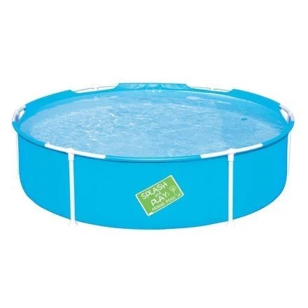 Каркасний круглий басейн Bestway 56283, Ø152×38 см, 689 л, синій, для дітей