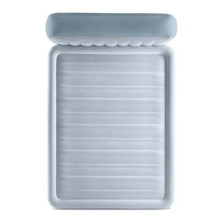 Intex 64450 Надувне Ліжко 236×152×86 см PLUSH Узголів'я, Електронасос, Dura-Beam DELUXE Queen