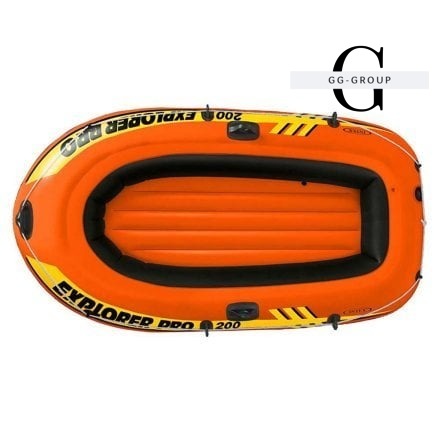 Intex Лодка надув. 58357 NP (3) Explorer 200 Pro полутораместная, размером 196х102х33см
