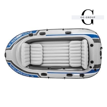Intex Лодка “EXPLORER 4“ 68324 NP (1) с алюминиевыми веслами