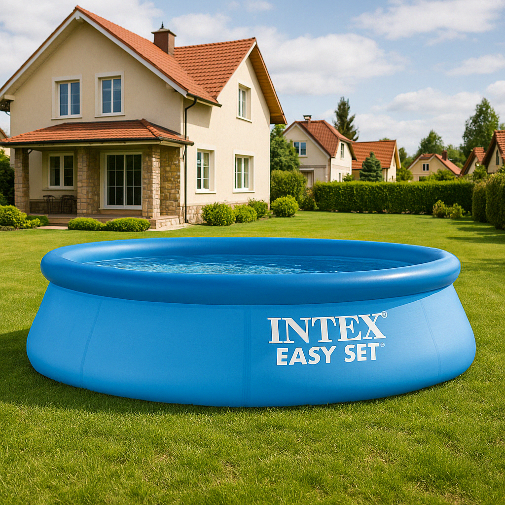 Intex Бассейн наливной 244 х 61см, на 2 тонны воды