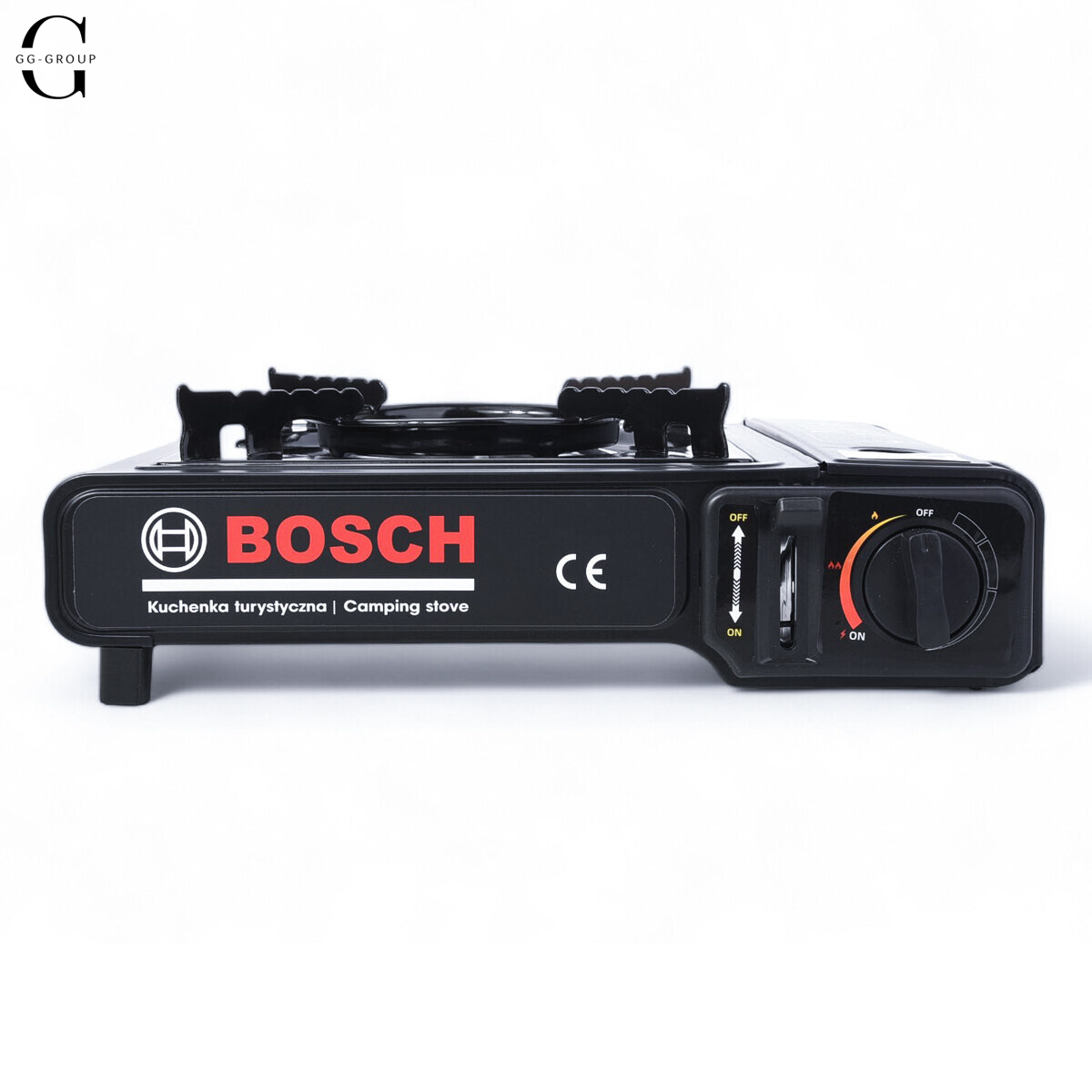 Портативная газовая плита-обогреватель BOSCH-155-A с керамической горелкой  без адаптера