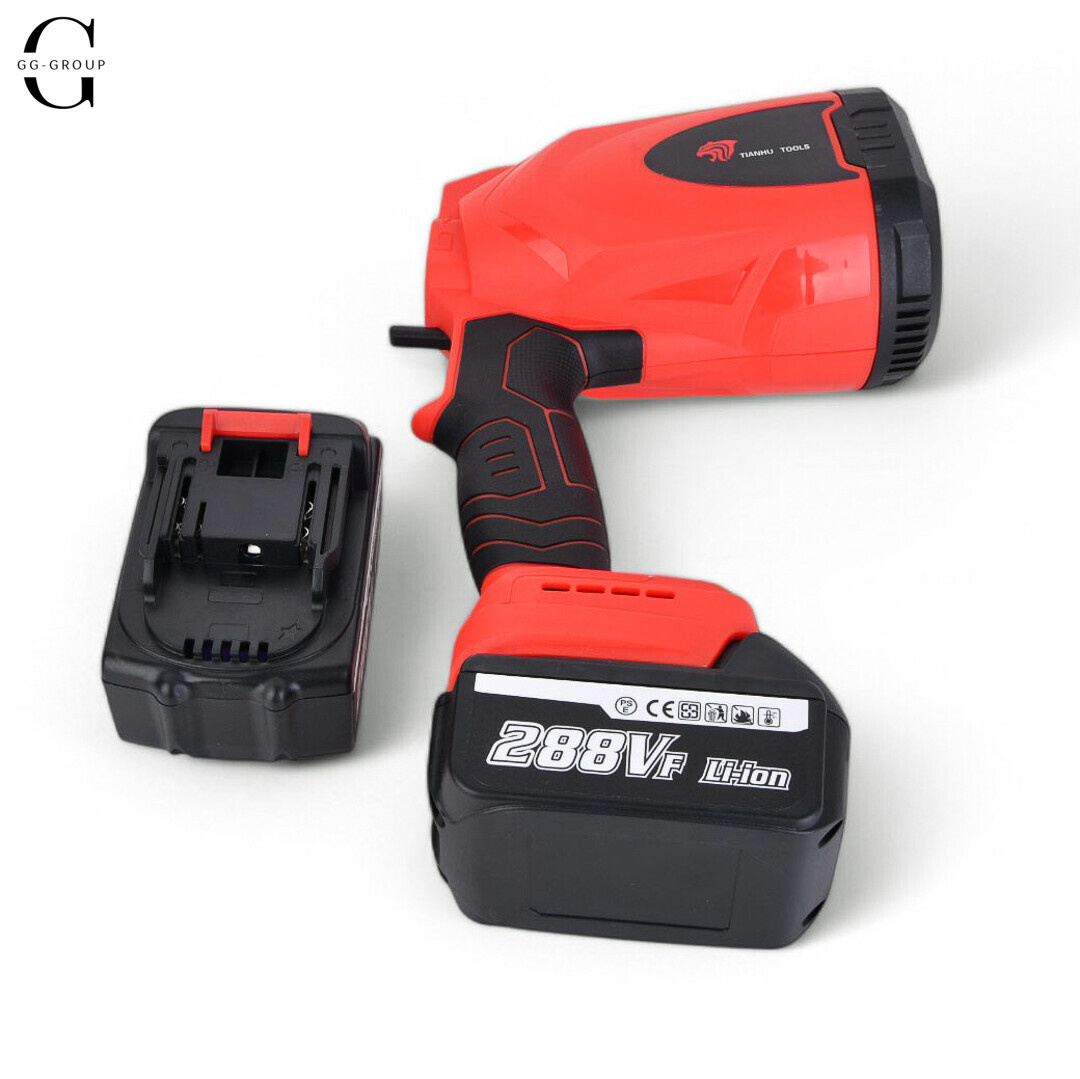 Аккумуляторный краскопульт TIANHU TOOLS 288V с 2 АКБ 3500 мА·ч, бак 800 мл, регулировка распыления
