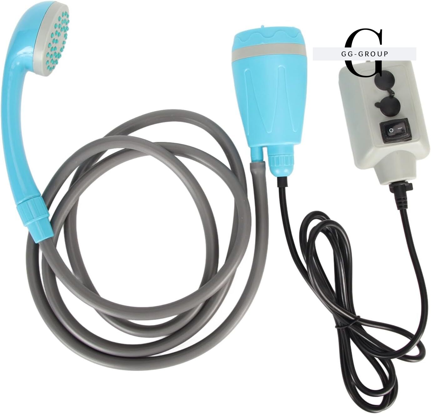 Автономный Мощный портативный душ /USB. / Battery. / 12v 