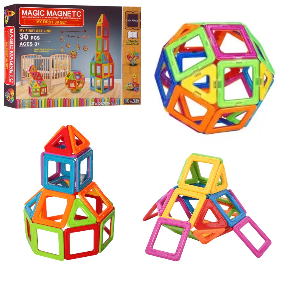 Магнітний конструктор Magnit /Magical/LIMO TOY 50 деталей 